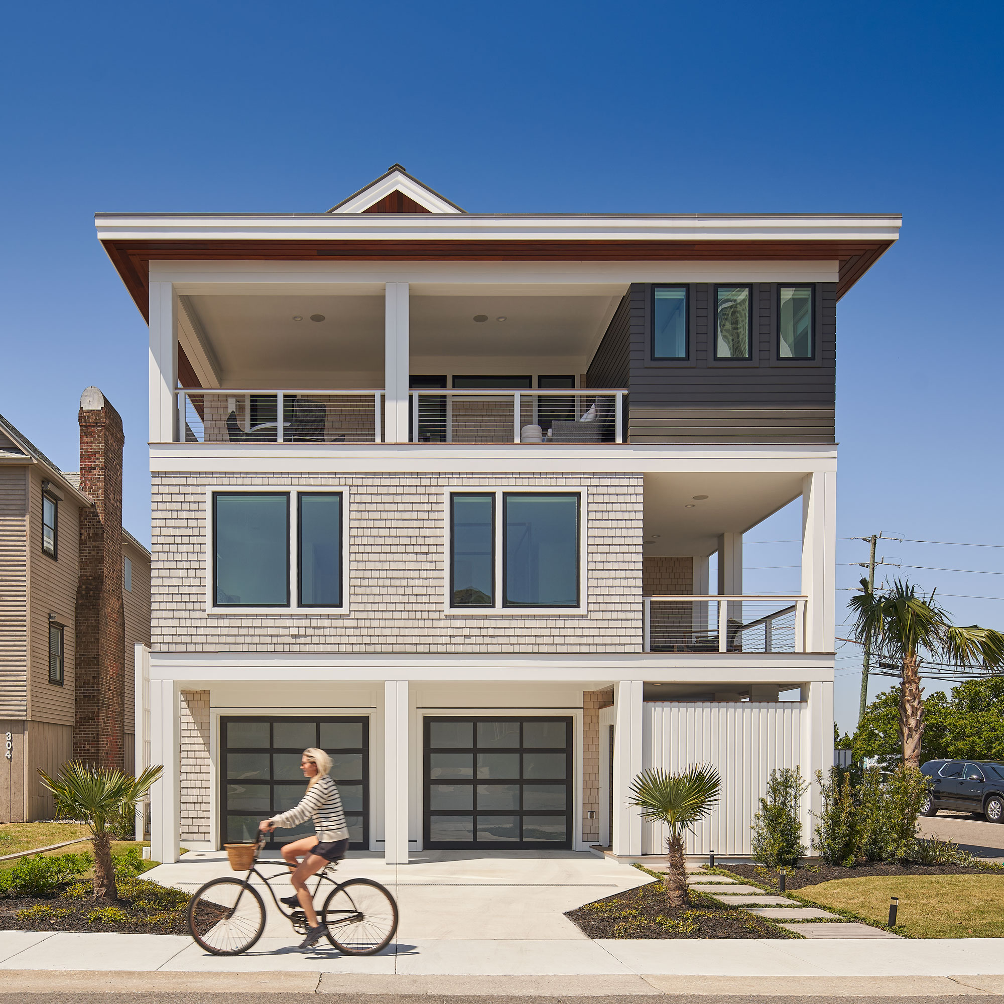 Exterior street view of residential home during the day